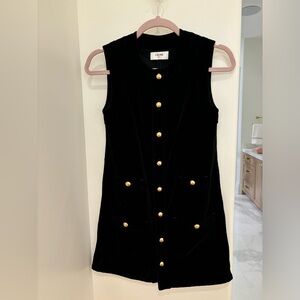 Celine velvet mini dress